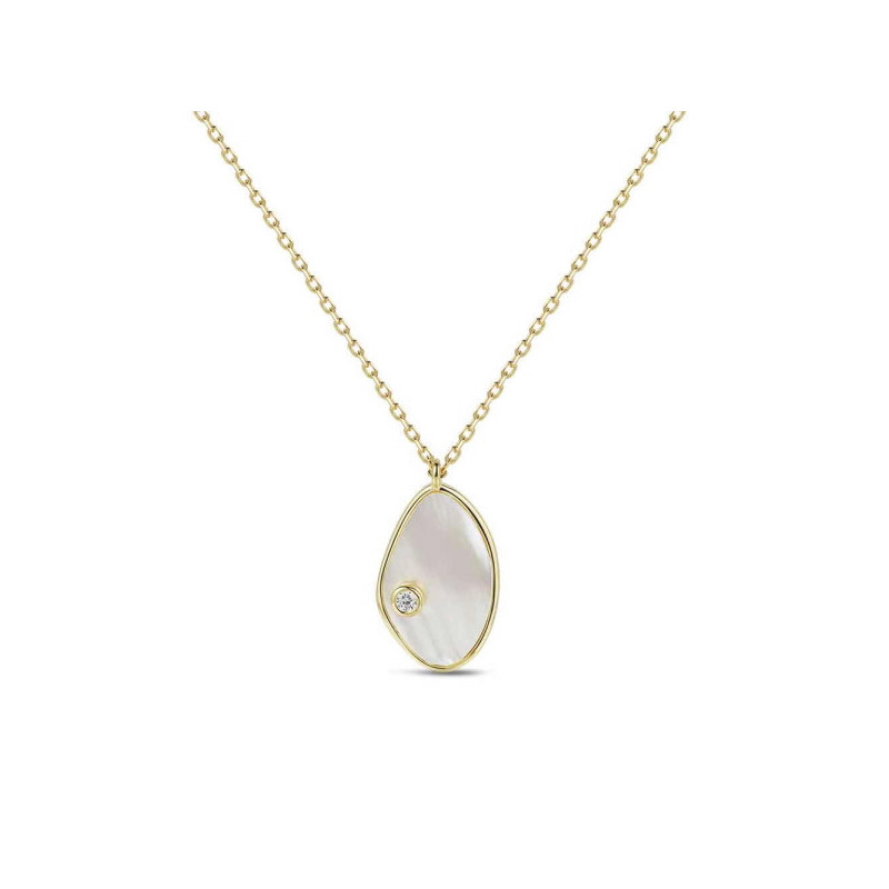 COLLAR PLATA CHAPADA