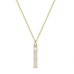 COLLAR PLATA CHAPADA