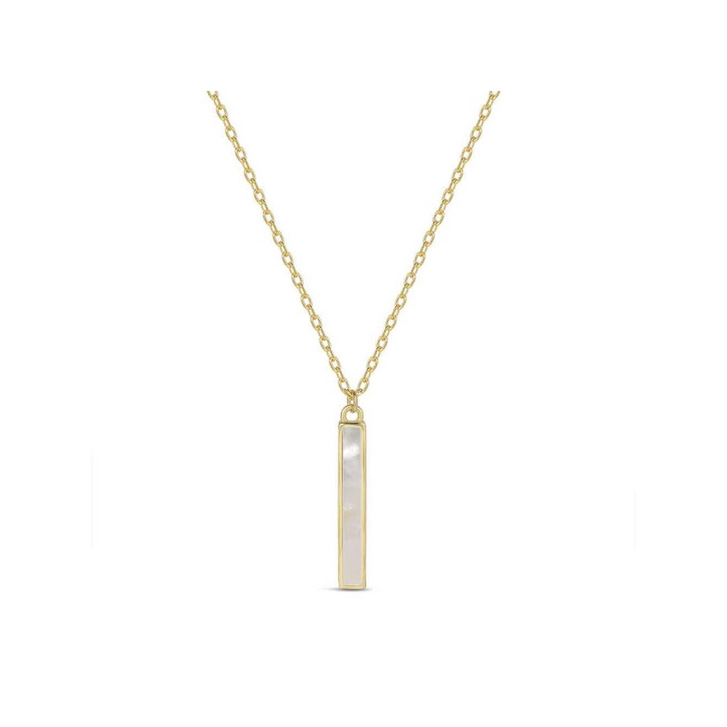 COLLAR PLATA CHAPADA