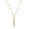 COLLAR PLATA CHAPADA