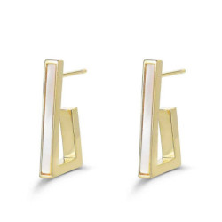 PENDIENTES PLATA CHAPADA