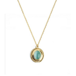 COLLAR PLATA CHAPADA