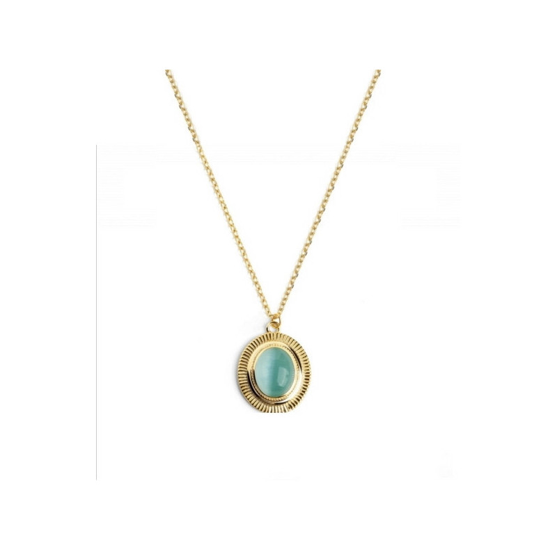 COLLAR PLATA CHAPADA