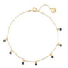 Pulsera oro y zafiros