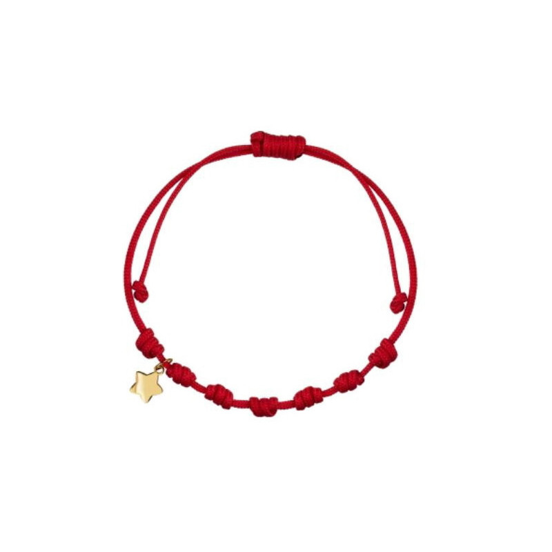 Pulsera 7 nudos estrella oro Pulsera 7 nudos estrella oro