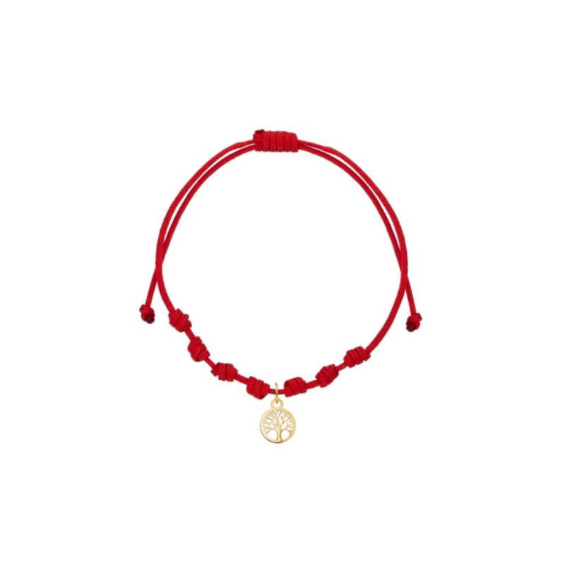 Pulsera 7 nudos arbol vida oro Pulsera 7 nudos arbol vida oro