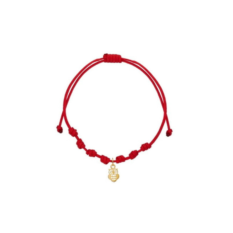 Pulsera 7 nudos buho oro Pulsera 7 nudos buho oro