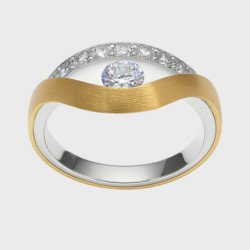 Anillo con diamantes