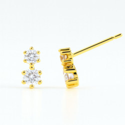 Pendientes oro  35-1026-P
