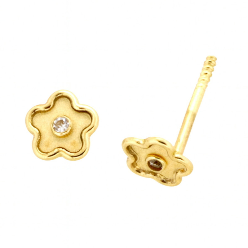 Dormilones oro amarillo 3-56157-P