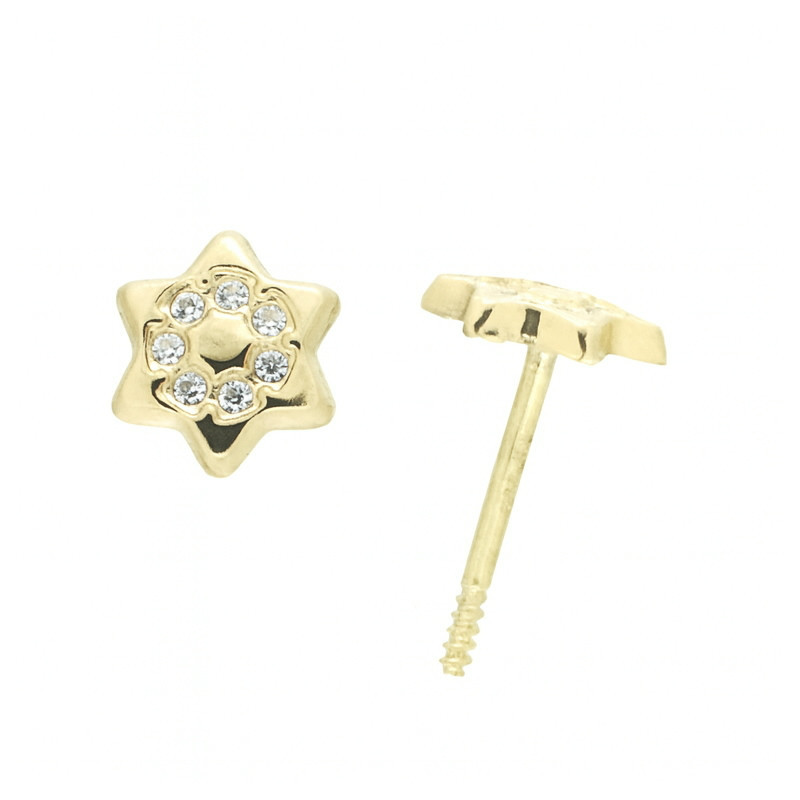 Dormilones oro amarillo 27-9625-1-P