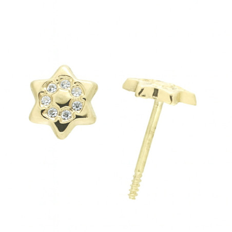 Dormilones oro amarillo 27-9625-1-P