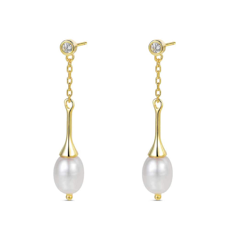 PENDIENTES PLATA CHAPADA