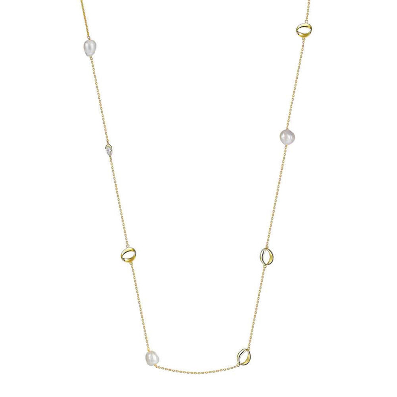 COLLAR PLATA CHAPADA