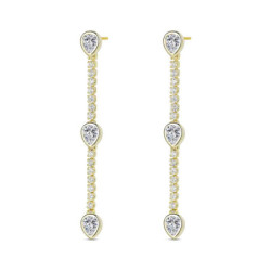 PENDIENTES PLATA CHAPADA