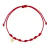 Pulsera 7 nudos estrella mini oro