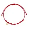 Pulsera 7 nudos mariposa mini oro