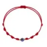 Pulsera 7 nudos ojo turco oro