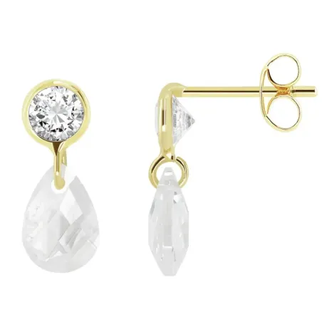 Pendientes oro amarillo