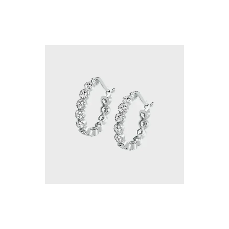 Pendientes Lotus Silver LP3561-4/1