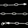 Pulsera oro blanco circonitas