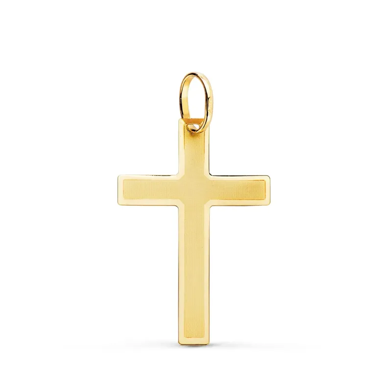 Cruz oro amarillo
