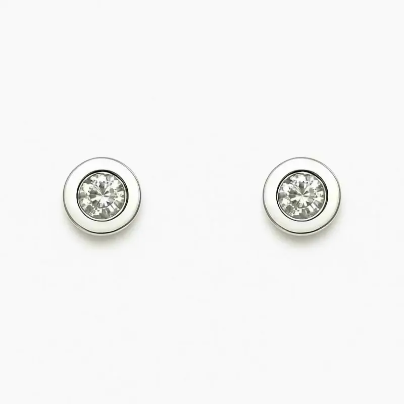 Pendientes oro bte. 0.04 cts.