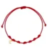 Pulsera 7 nudos luna mini oro