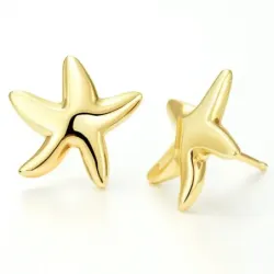 Pendientes oro estrella mar 19-466-88-P