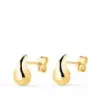 Pendientes oro gota