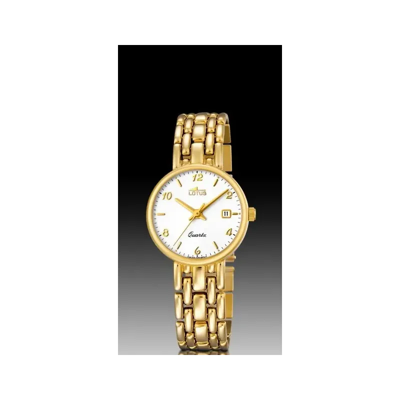 Reloj oro Lotus