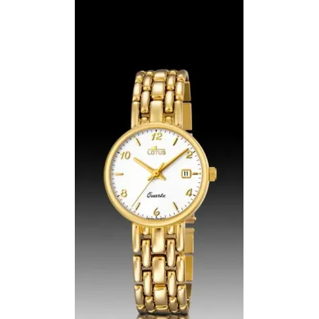 Reloj oro Lotus