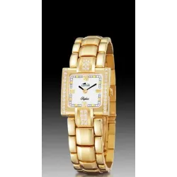 Lotus oro y diamantes