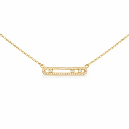 COLLAR PLATA CHAPADA
