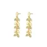 Pendientes plata chapada