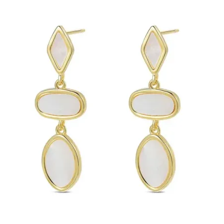 PENDIENTES PLATA CHAPADA