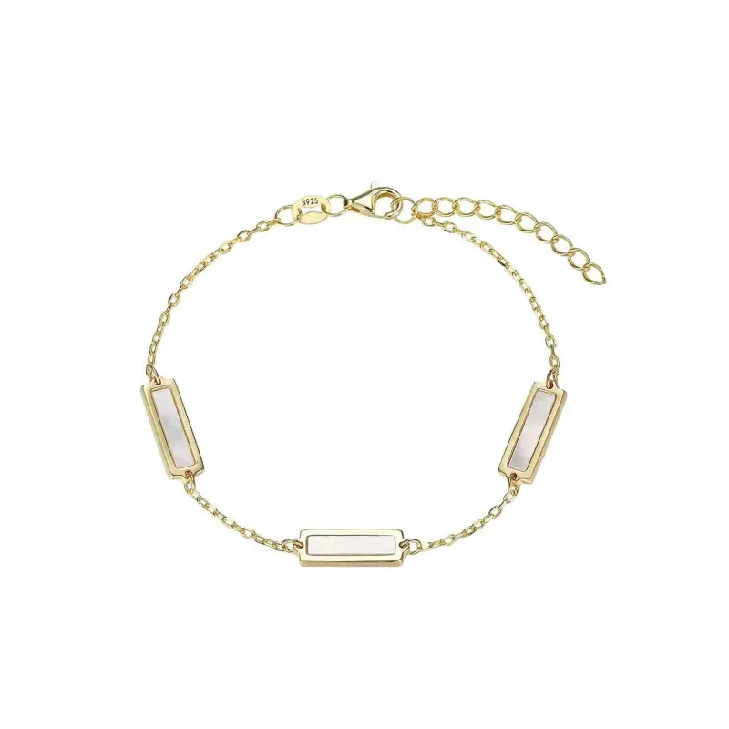 PULSERA PLATA CHAPADA