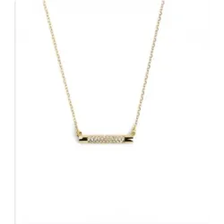 COLLAR PLATA CHAPADA