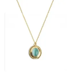 COLLAR PLATA CHAPADA