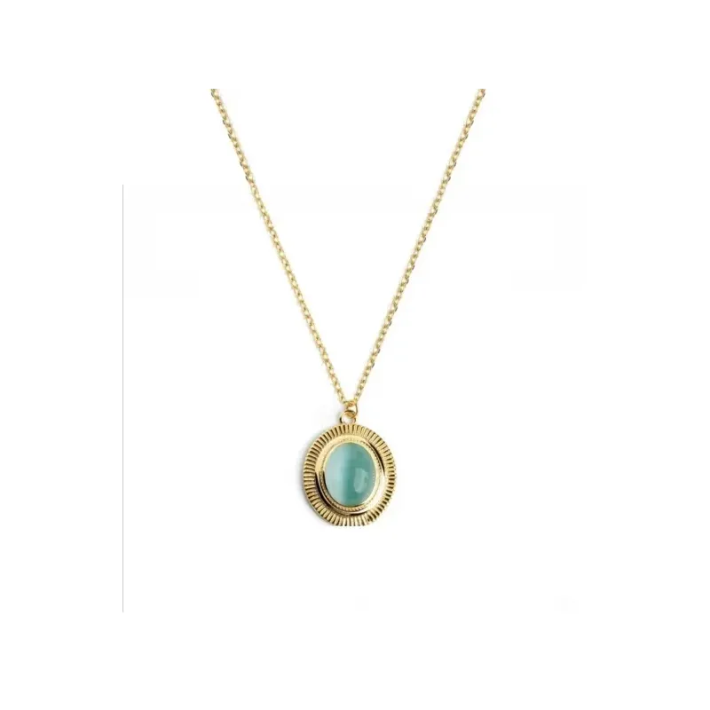 COLLAR PLATA CHAPADA