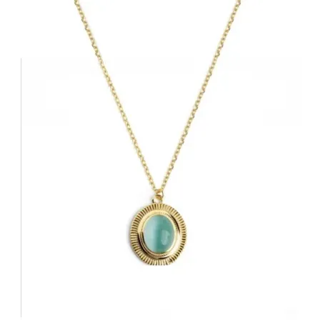 COLLAR PLATA CHAPADA