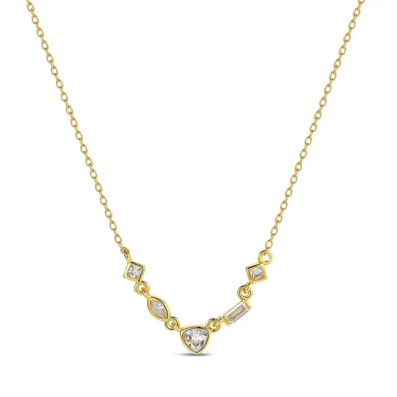 COLLAR PLATA CHAPADA