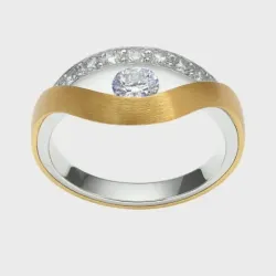 Anillo con diamantes