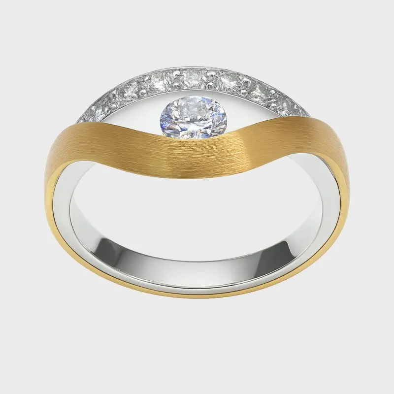 Anillo con diamantes