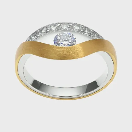 Anillo con diamantes