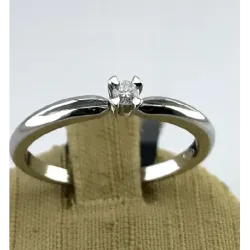 Solitario oro bte. 0.07 cts