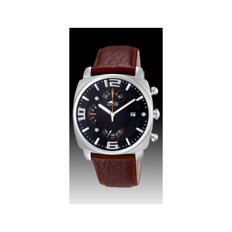 Reloj de caballero Lotus, deportivo y juvenil, resistente y fiable.